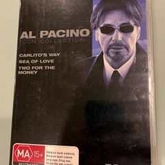 Al Pacino 3 DVD Box Set (Carlito's Way / Sea of Love / Two for the money)
