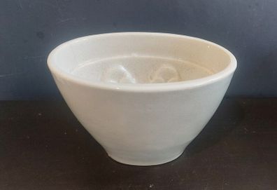 Fabulous Antique Early Victorian Heavy Ironstone Jelly/Blancmange Mould, Oval in Shape, Plain on the Outside, Highly Decorative on the Inside, Unknown Maker, Circa 1850