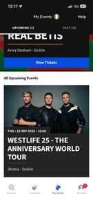 Westlife Tickets