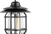 Portable Retro Camping Lantern, Hanging Dimmable COB Brightness Tent Light for Camping, Party, Night Fishing, Hiking, Home Lighting, Outages Emergency