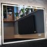 LED Bathroom Mirror Bluetooth Speakers Antifog Defogger Image 2