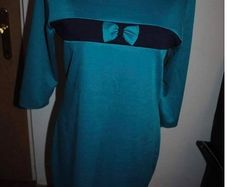 Ocean green mini dress size UK12 EU40 Postage included