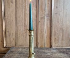 Antique brass candle stick