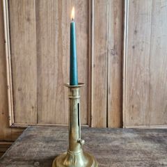 Antique brass candle stick