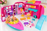 Barbie Camper + Boat + Slide Bundle