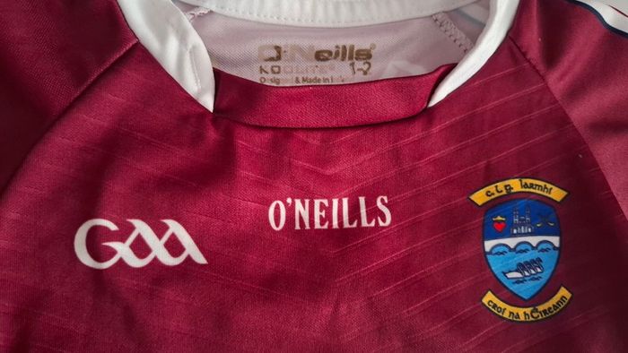 Westmeath GAA O'Neills Gaelic Football Jersey (Kids 1-2 Years) FREE POST
