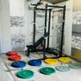 170kg Olympic Barbell Set Power Rack Sturdy Bench Image 6