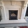 marble fireplace and hearth Image 2