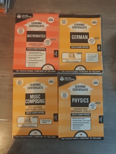 2025 leaving cert books