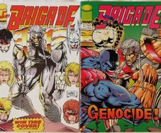 Brigade Issues #1 & 2 Rob Liefled (1992) Image Comics