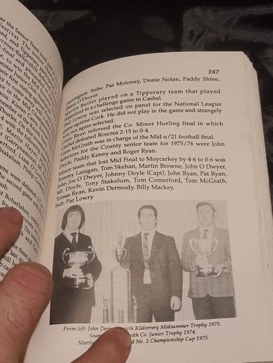 Gaelic Games in Holycross Ballycahill 1884-1990