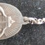 Vintage Sterling Silver 925 Pope Paul VI Holy Medal  Necklace - Religious Christian Silver Gift Pendant for Men and Women - Catholic Gift 6,8g length -18" Image 3