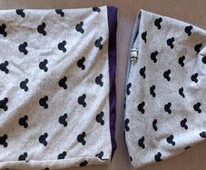 Set cap and scarf Mickey style