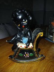 1950s Black Americana Chalk/Ceramic
