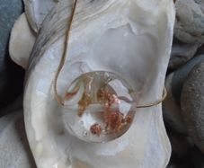Jewellery, Necklace , Glass pendant, Gift, New