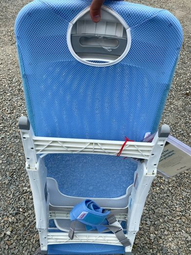 RIFTON blue Wave Shower and Bath Chair Small Special Needs Mobility Child
