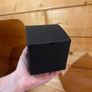 60 pcs Black Gift Boxes 10x10x10 cm, Ideal for Business and Packaging Image 3