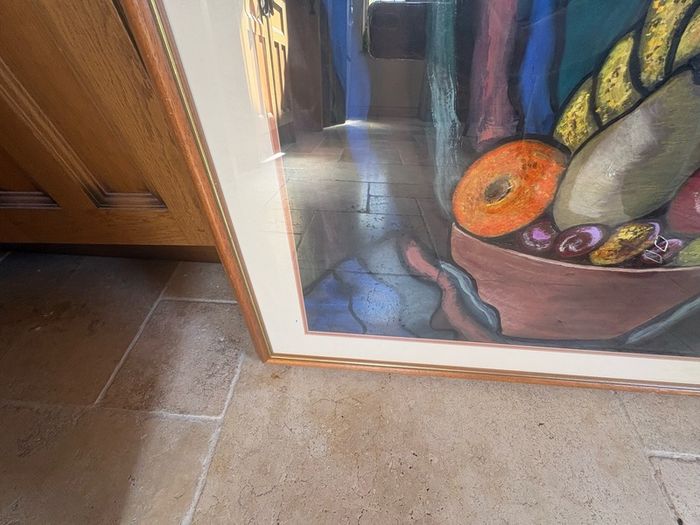 Still Life mixed media painting