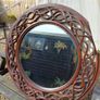 Large Vintage Syroco Resin Mirror Image 4