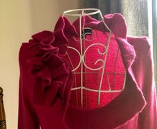 Fenn Wright Manson pink wool dress