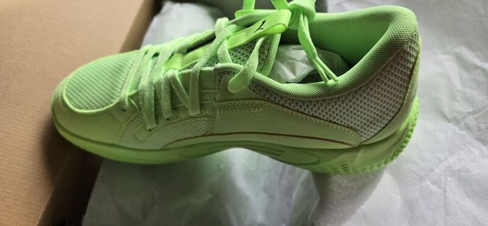 PUMA Men's Basketball Shoes , Court Rider Caos S64100136 , Green, EU 41, UK 7.5