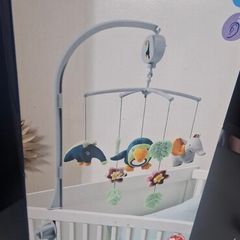 baby cot mobile jungle