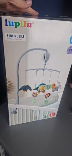 baby cot mobile jungle