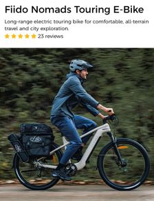 Fiido Nomads Trekking E-Bike - fantastic condition