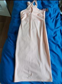 Boohoo dress light pink