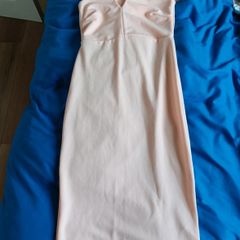 Boohoo dress light pink