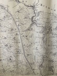 VINTAGE MAPS TWO, reproductions John Rocque  North co Dublin & Kildare Wicklow etc.