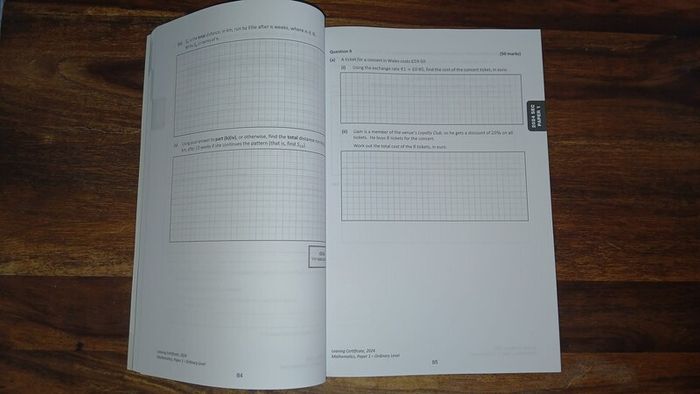 EXAM PAPERS 2026 - Maths Ordinary Level - Leaving Certificate