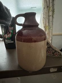 vintage alcohol liquor jug