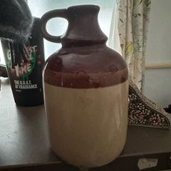 vintage alcohol liquor jug