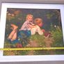 Decorative framed art print after The Butterflies De vlinders by August Allebe Dutch, 1838 1927 Image 3