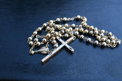 Vintage Rosary L-15"
