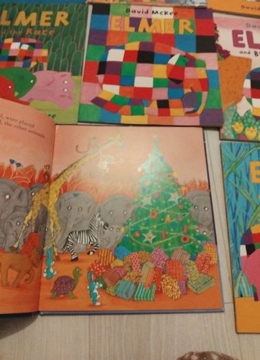 9 Elmer books