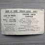 VINTAGE raffle ticket dated 1969 Image 2