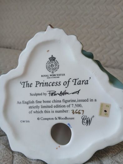 royal worcester  the princess of tara