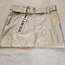 I.Am.Gia Silver Metallic Mini Skirt RRP 55E Image 2