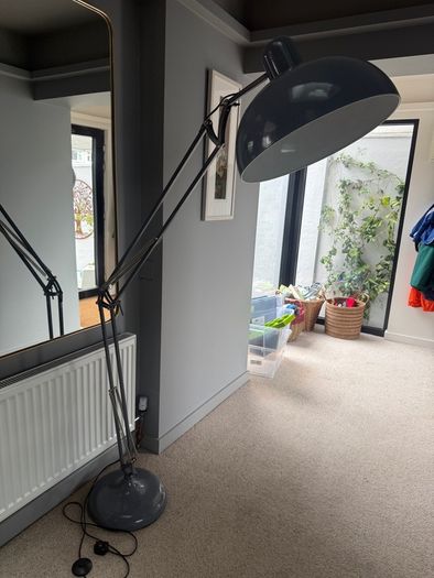 large articulated floor lamp