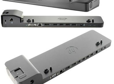 HP Ultraslim Docking Station 2013 - VGA, 2 x DP