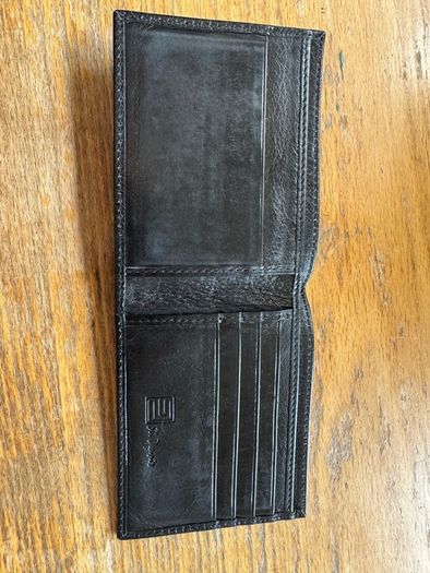 St Dennis Black leather Wallet