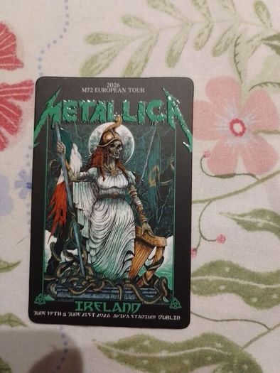 Metallica fan cards