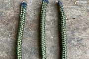 Sets of 3 x 10 gram wriggle weights for salmon &amp; trout fishing