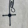 Wine Rack for Wall Wrought Iron Image 3