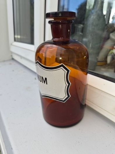 old laboratory  bottle