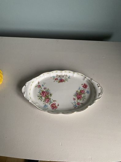 Reduced Royal Albert Flowers of the month dish