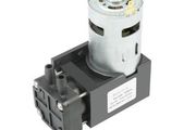Hilitand 42W DC12V Mini Small Oilless Vacuum Pump 85KPa Low Noise Small Vibration Mini Vacuum Pump 40L/min Oilless Vacuum Pump 85KPa