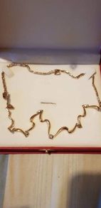 Gold necklace